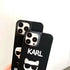 כיסוי מגניב אופנתי ואיכותי מעוצב לאייפון - KARL LAGERFELD